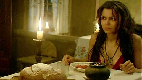 Pic: Samantha Barks in Bitter Harvest (2017)