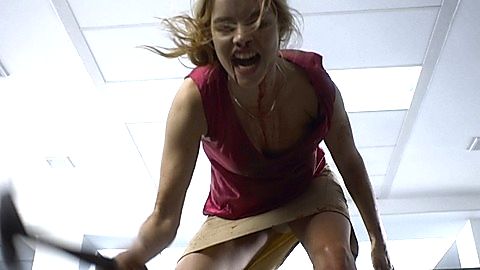 Pic: Samara Weaving in Mayhem (2017)