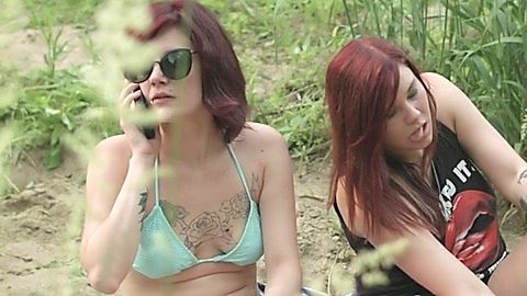 Pic: Ayse Howard in Don't Fuck in the Woods (2016)