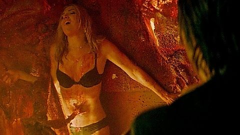 Pic: Dominique Swain in The Black Room (2017)