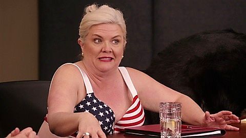 Pic: Paula Pell in Unbreakable Kimmy Schmidt (2015)