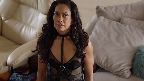 Pic: Gina Torres in Claws (2017)
