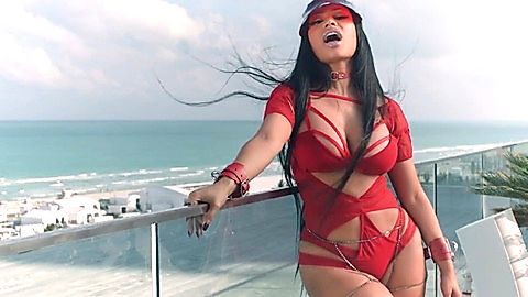 Pic: Nicki Minaj in You Da Baddest (2017)