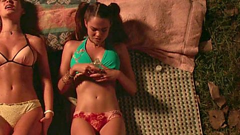Pic: Maia Mitchell in Never Goin' Back (2018)