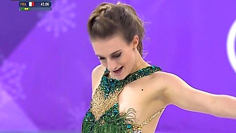 Pic: Gabriella Papadakis in PyeongChang 2018 Olympic Winter Games (2018)