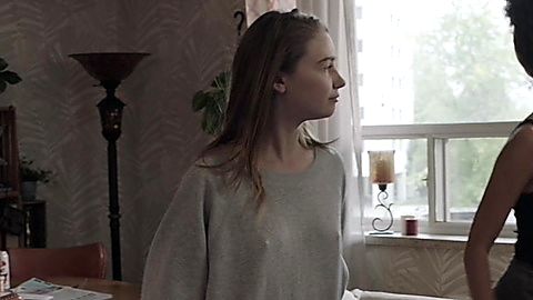 Pic: Jessica Barden in The New Romantic (2018)