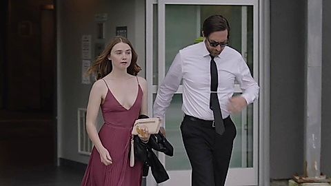 Pic: Jessica Barden in The New Romantic (2018)