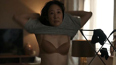 Pic: Sandra Oh in Killing Eve (2018)