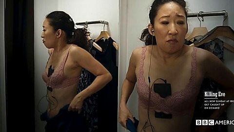 Pic: Sandra Oh in Killing Eve (2018)