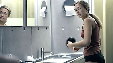 Pic: Alba August in The Rain (2018)