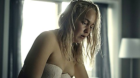 Pic: Jessica Dinnage in The Rain (2018)