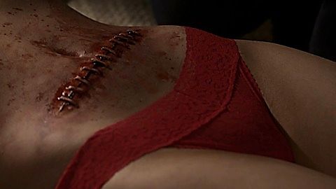 Pic: Grace Montie in Hellraiser: Judgment (2018)