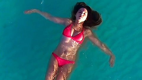 Pic: Kimberly Leemans in The Big Swim