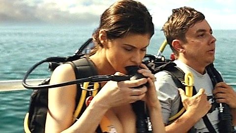 Pic: Alexandra Daddario in Rampage (2018)