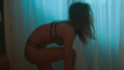 Pic: Liz Godwin in Along Came the Devil (2018)