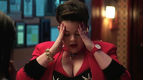 Pic: Melanie Field in Heathers (2018)