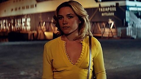 Pic: Florence Pugh in The Little Drummer Girl (2018)