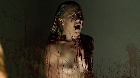 Pic: Dominique Swain in Nazi Overlord (2018)
