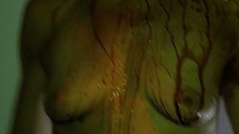 Pic: Dominique Swain in Nazi Overlord (2018)