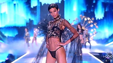 Pic: Jourdana Phillips in The Victoria's Secret Fashion Show 2018 (2018)
