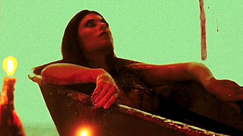 Pic: Lindsay Hartley in Death House (2018)