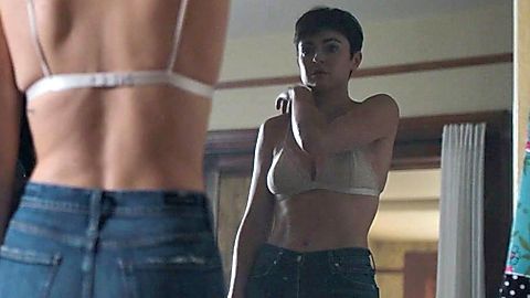 Pic: Serinda Swan in Coroner (2019)