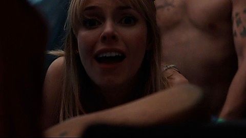 Pic: Hannah Tointon in The Festival (2018)