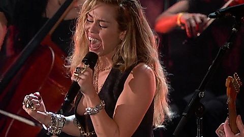 Pic: Miley Cyrus in The Grammy Awards (1959)