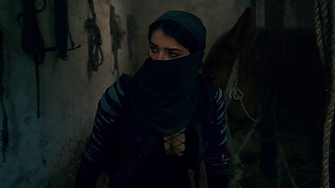 Pic: Eve Hewson in Robin Hood (2018)