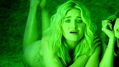 Pic: AJ Michalka in Church (2019)