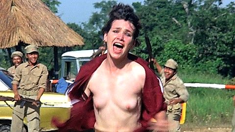 Pic: Cécile Le Bailly in Heroes Shed No Tears (1986)