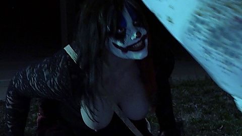 Pic: Cayt Feinics in Clownado (2019)