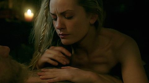 Pic: Lucy Martin in Vikings (2013)