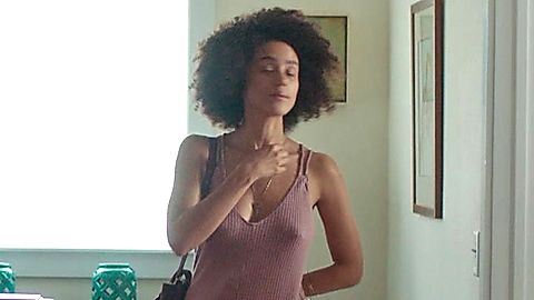 Pic: Nathalie Emmanuel in Holly Slept Over (2020)