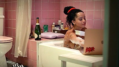 Pic: Zoë Kravitz in High Fidelity (2020)