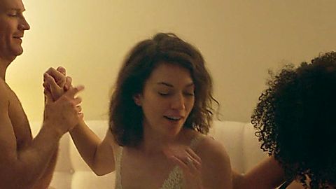 Pic: Britt Lower in Holly Slept Over (2020)