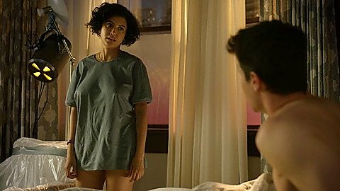 Pic: Andy Allo in Upload (2020)