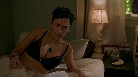 Pic: Andy Allo in Upload (2020)