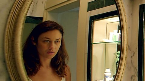 Pic: Olga Kurylenko in The Bay of Silence (2020)