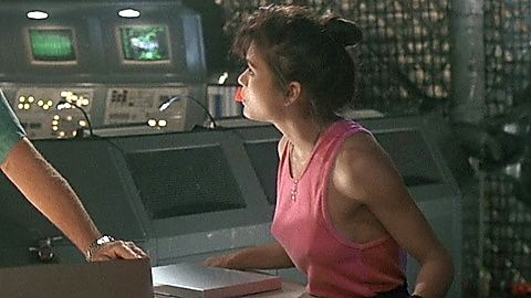 Pic: Nia Peeples in DeepStar Six (1989)