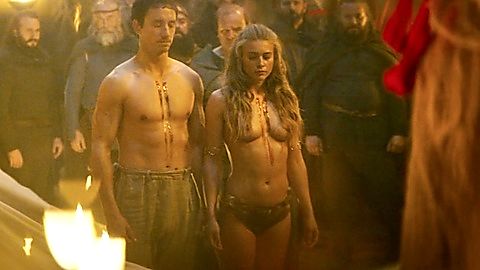Pic: Jeanne Goursaud in Barbarians (2020)