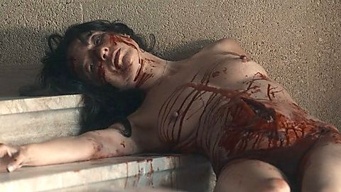 Pic: Michelle Figlarz in Rogue City (2020)