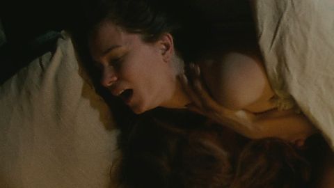 Pic: Katherine Waterston in The World to Come (2021)