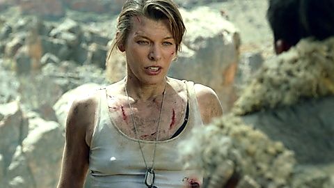 Pic: Milla Jovovich in Monster Hunter (2020)