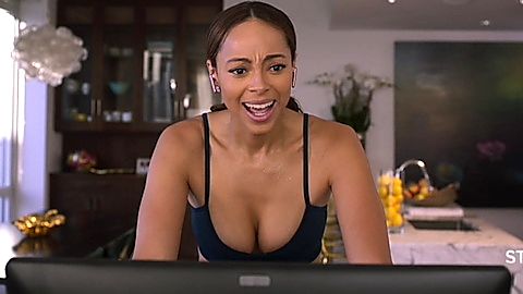 Pic: Amber Stevens in Run the World (2021)