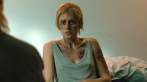 Pic: Denise Gough in Too Close (2021)