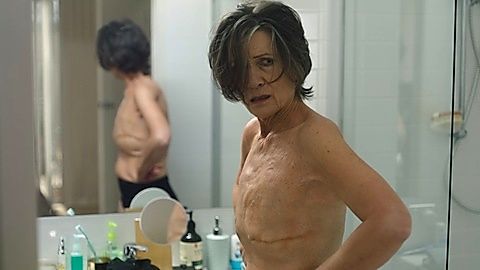 Pic: Harriet Walter in The End (2020)