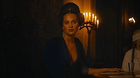 Pic: Alicia Vikander in The Green Knight (2021)