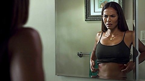 Pic: Lesley-Ann Brandt in Horror Noire (2021)