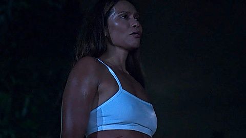 Pic: Lesley-Ann Brandt in Horror Noire (2021)